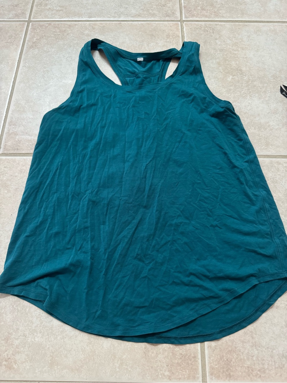 lululemon athletica Teal Racerback Tank - Deep Teal